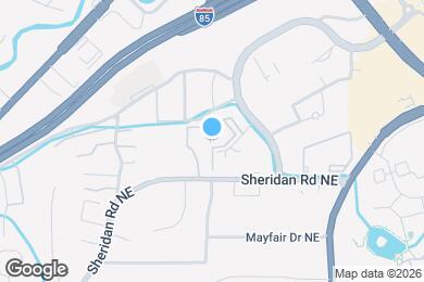Map image of the property - Briarhill Apartments