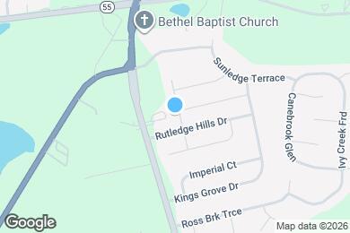 Map image of the property - 1941 Tablerock Dr