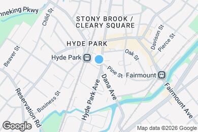 Map image of the property - 1305 Hyde Park Ave
