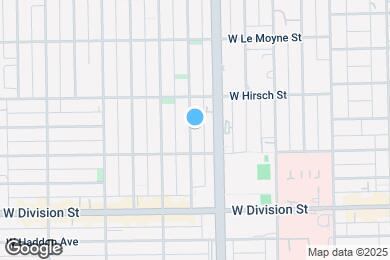 Map image of the property - 1323 N Artesian Ave