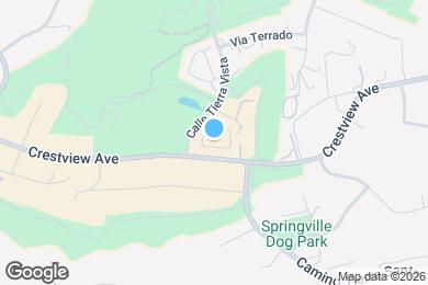 Map image of the property - 1175 Corte Riviera