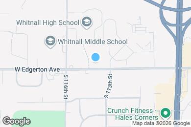 Map image of the property - 11450 W Edgerton Ave