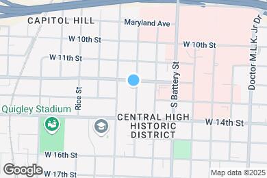 Map image of the property - 1210 S Schiller St