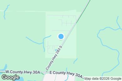 Map image of the property - 1414 County Hwy 283 S