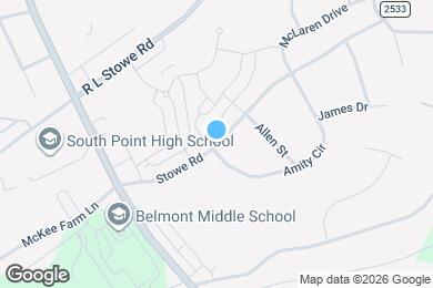 Map image of the property - 205 Stowe Rd