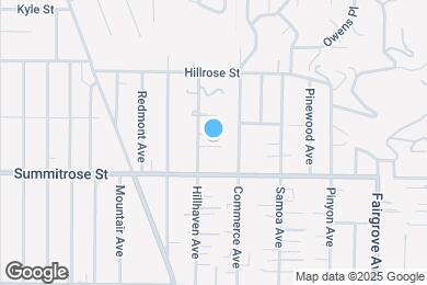 Map image of the property - 10530 Hillhaven Ave