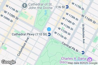 Map image of the property - 301 W 110th St