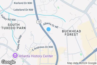 Map image of the property - Gramercy At Buckhead