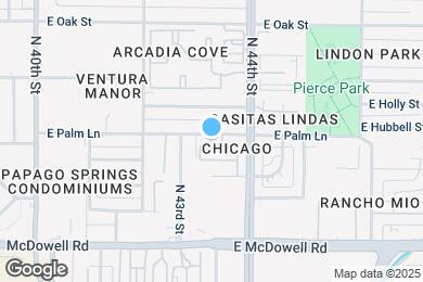 Map image of the property - 4332 E Berkeley Rd