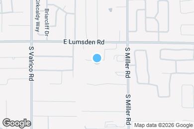 Map image of the property - 1033 Legends Pass Dr