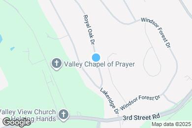 Map image of the property - 9104 Royal Oak Dr