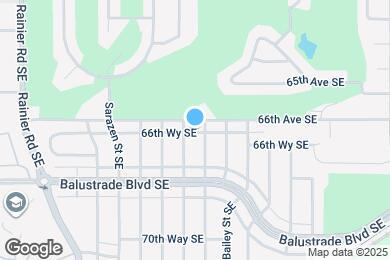 Map image of the property - 5223 66th Ave SE