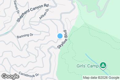Map image of the property - 6970 Exeter Dr