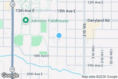 Map image of the property - 602 16th Ave, E