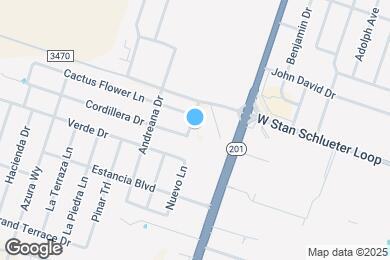 Map image of the property - 5808 Cordillera Dr