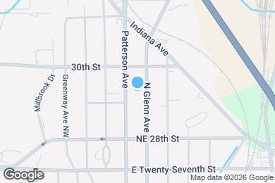 Map image of the property - 2912 N Glenn Ave