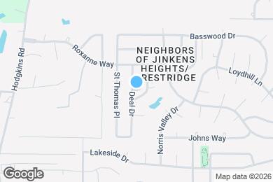 Map image of the property - 4804 Deal Dr