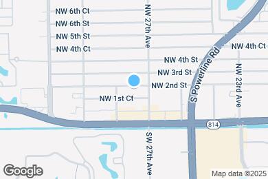 Map image of the property - 2720 NW 2nd St