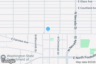 Map image of the property - 609 E Euclid Ave