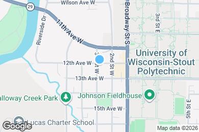 Map image of the property - 220 12th Ave W