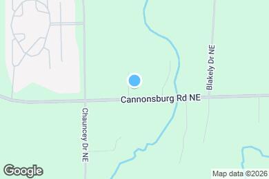 Map image of the property - 4933 Cannonsburg Rd NE