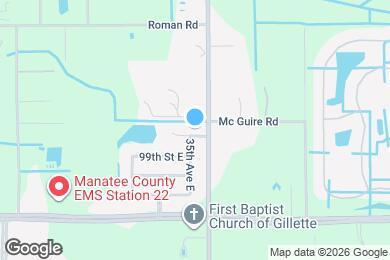 Map image of the property - 3506 100th Ct E