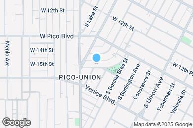 Map image of the property - 1425 Alvarado Terrace