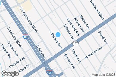 Map image of the property - 3728 S Bentley Ave