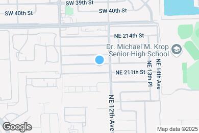 Map image of the property - 1140 NE 211th Terrace
