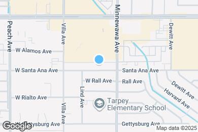 Map image of the property - 71 W Santa Ana Ave