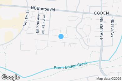 Map image of the property - 8020 NE 20th St