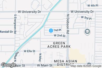 Map image of the property - 2118 W 2nd St