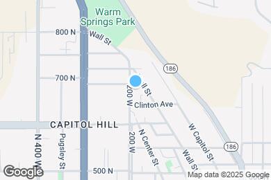 Map image of the property - 672 N 200 W