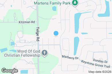 Map image of the property - 18126 Hillock Glen Ln