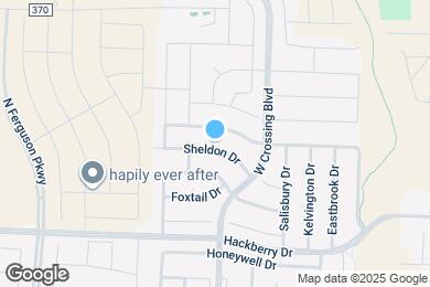 Map image of the property - 1110 Sheldon Dr