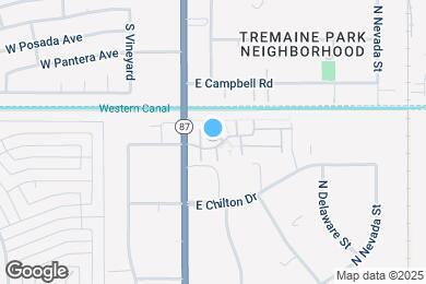 Map image of the property - 3491 N Arizona Ave