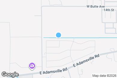 Map image of the property - 1032 W 20th St