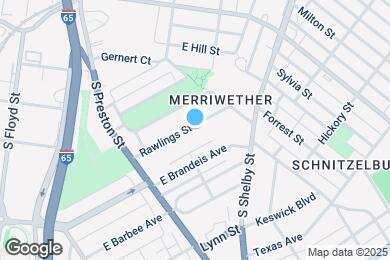 Map image of the property - 608 Rawlings St