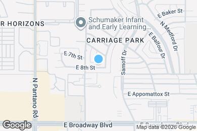 Map image of the property - 8131 E 8th St