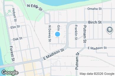 Map image of the property - 516 Erin St