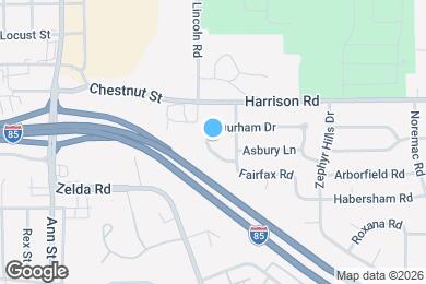 Map image of the property - 3120 Durham Dr