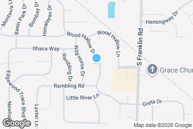 Map image of the property - 5606 Wood Hollow Dr