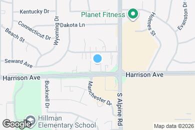 Map image of the property - Harrison Beach Apartments