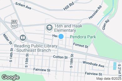 Map image of the property - 311 S 17th St