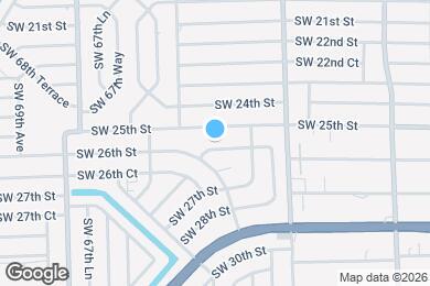Map image of the property - 6487 SW 26th St