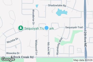 Map image of the property - 816 Sequoyah Trail