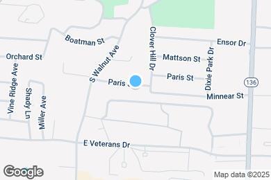 Map image of the property - 61 Paris St