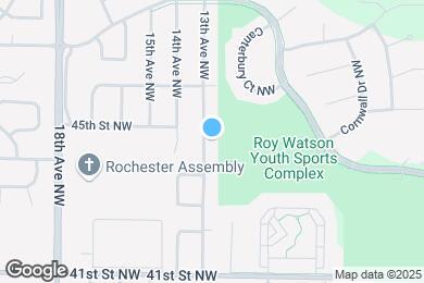 Map image of the property - 4434 13th Ave NW