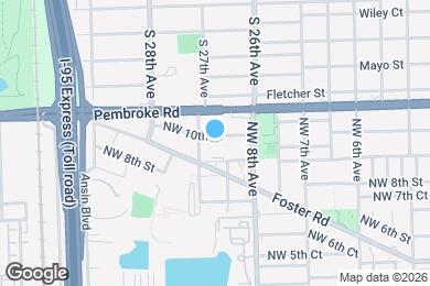 Map image of the property - 832 NW 10th St