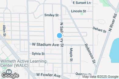 Map image of the property - 619 N Salisbury St